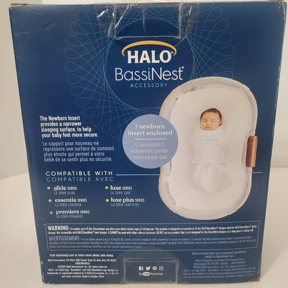 Halo BassiNest Infant Insert Open Box - Picture 3 of 12